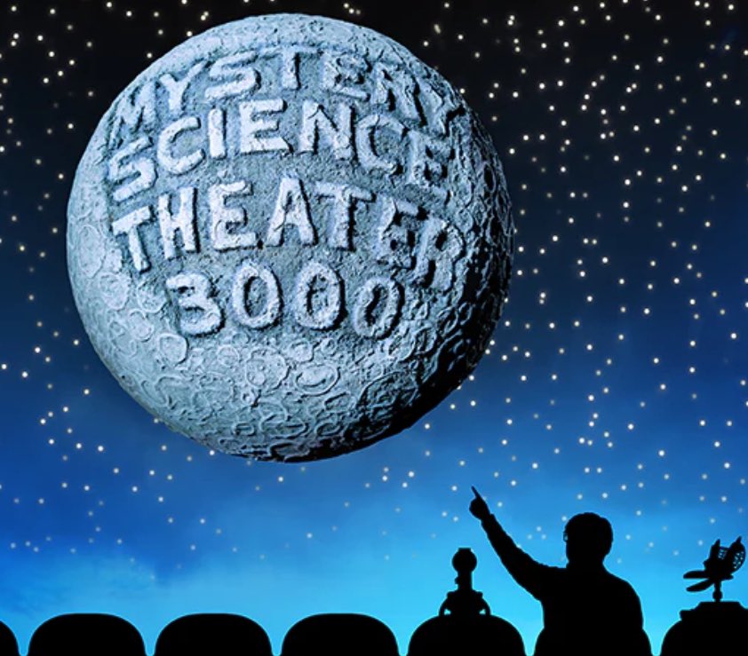 The logo for my conference reminds me of MST3K. Trying to unsee this.
