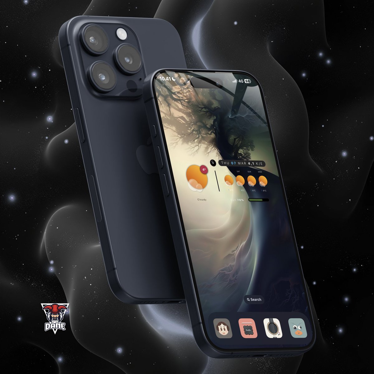 thgr34td4n3's tweet photo. Thursday on iOS 

#Showteam 
#SWAapp 
#MockupM 
#iphone12ProMax 

• wallpaper @SeanKly 
• icons @boots6972 
• widgy widget @TeboulDavid1 
• template @SeanKly #MockupM https://t.co/C3zI2kcBKV