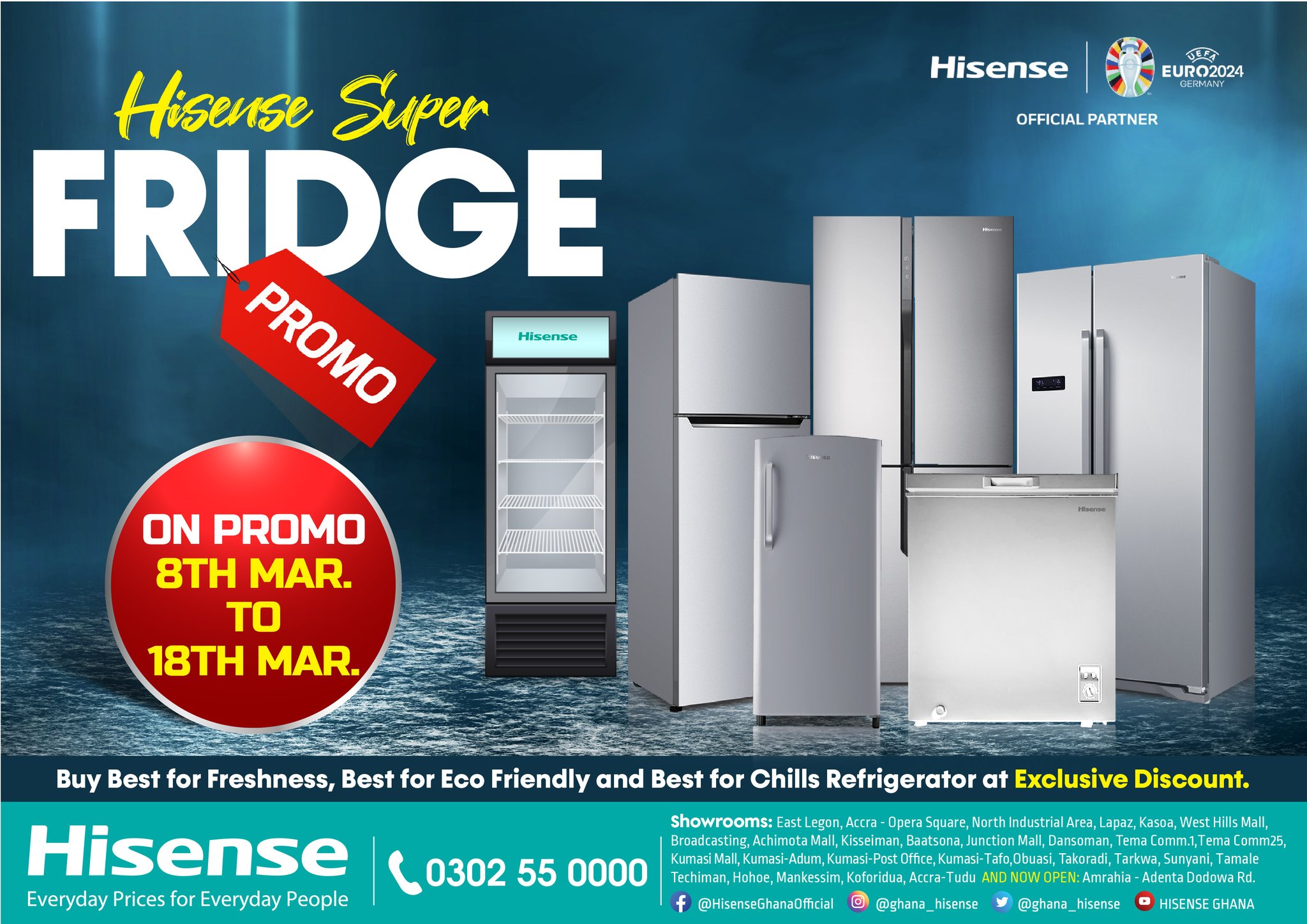 Hisense Ghana Official on X 1 Day More Get ready for our amazing Refrigerator Promo From Tomorrow March 8th to March 18th 2024 visit any Hisense showroom for unbeatable discounts on