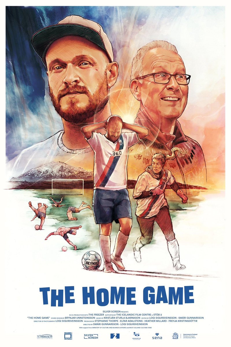 Fantastic documentary on today at the Glasgow Film Festival about an Icelandic footballing fairytale 🇮🇸👏🏻 Not the victory over England in 2016... but a club's underdog story and cup dream. Funny, uplifting and exciting 😃 1.15pm at GFT @glasgowfilm glasgowfilm.org/movie/the-home…