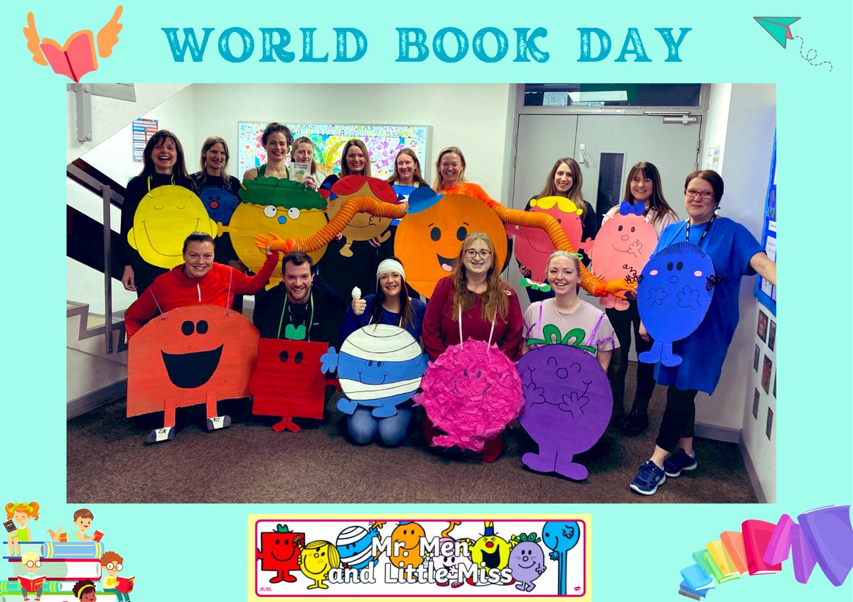 📚 @WorldBookDayUK 2024 📚 We are celebrating @WorldBookDayUK day with our children dressing up as their favourite character and staff have made an incredible effort as Mr Men & Little Miss! #MrMen @MrMenOfficial #WorldBookDay2024