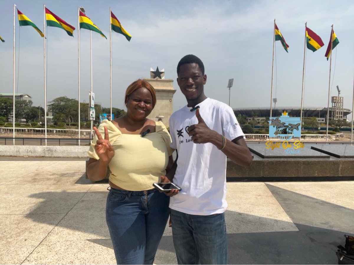 SightOnSiteTour's tweet photo. Accra Walking Tour with Naa Ghanaian born German with her friend Constantine🇩🇪 &amp; our sister Scholar from Nigeria 🇳🇬 to the following Historical places 

📍Black Star Square 
📍Nationalism Park 
📍Accra arts and craft centre 
📍Kwame Nkrumah Memorial Park 

Contact +233 274323560 https://t.co/9N8usnafRU