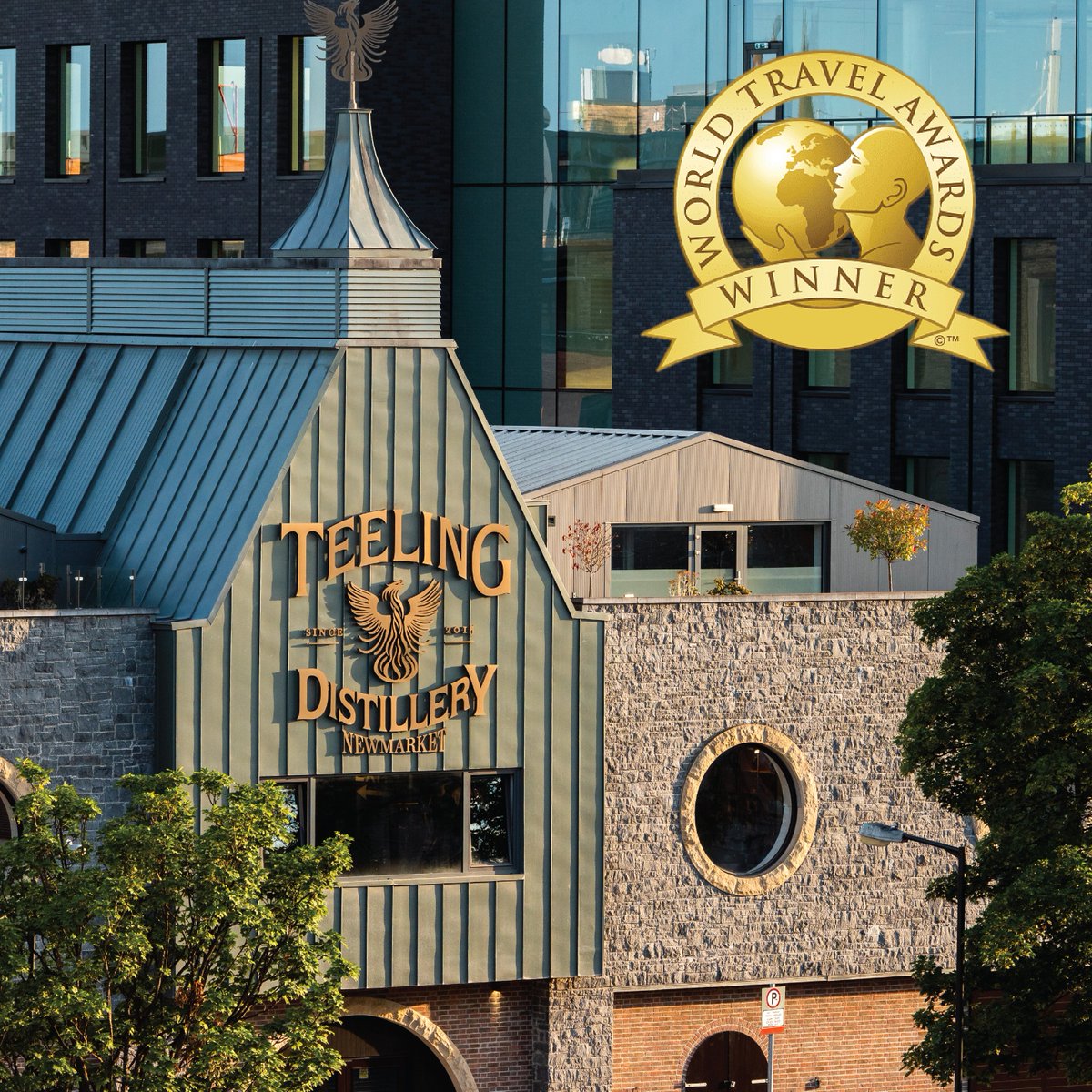 We are delighted to announce that Teeling Whiskey Distillery has been awarded the Winner of 'Ireland's Leading Whiskey Distillery Tour 2024' at the World Travel Awards! This is a testament to the hard work and dedication of all #TeamTeeling!