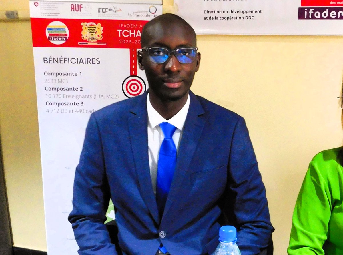 ifef_oif's tweet photo. Ce 6 mars, à N’Djamena, Mme Mona Laroussi, Directrice de l’IFEF, et M. Mahamat Ibet Bekla, Secrétaire d’État à l’Éducation Nationale et à la Promotion Civique du Tchad, ont lancé la Phase 1 du Projet IFADEM.

#IFEF #IFADEM #AUF #Education https://t.co/wpadNZtEq1