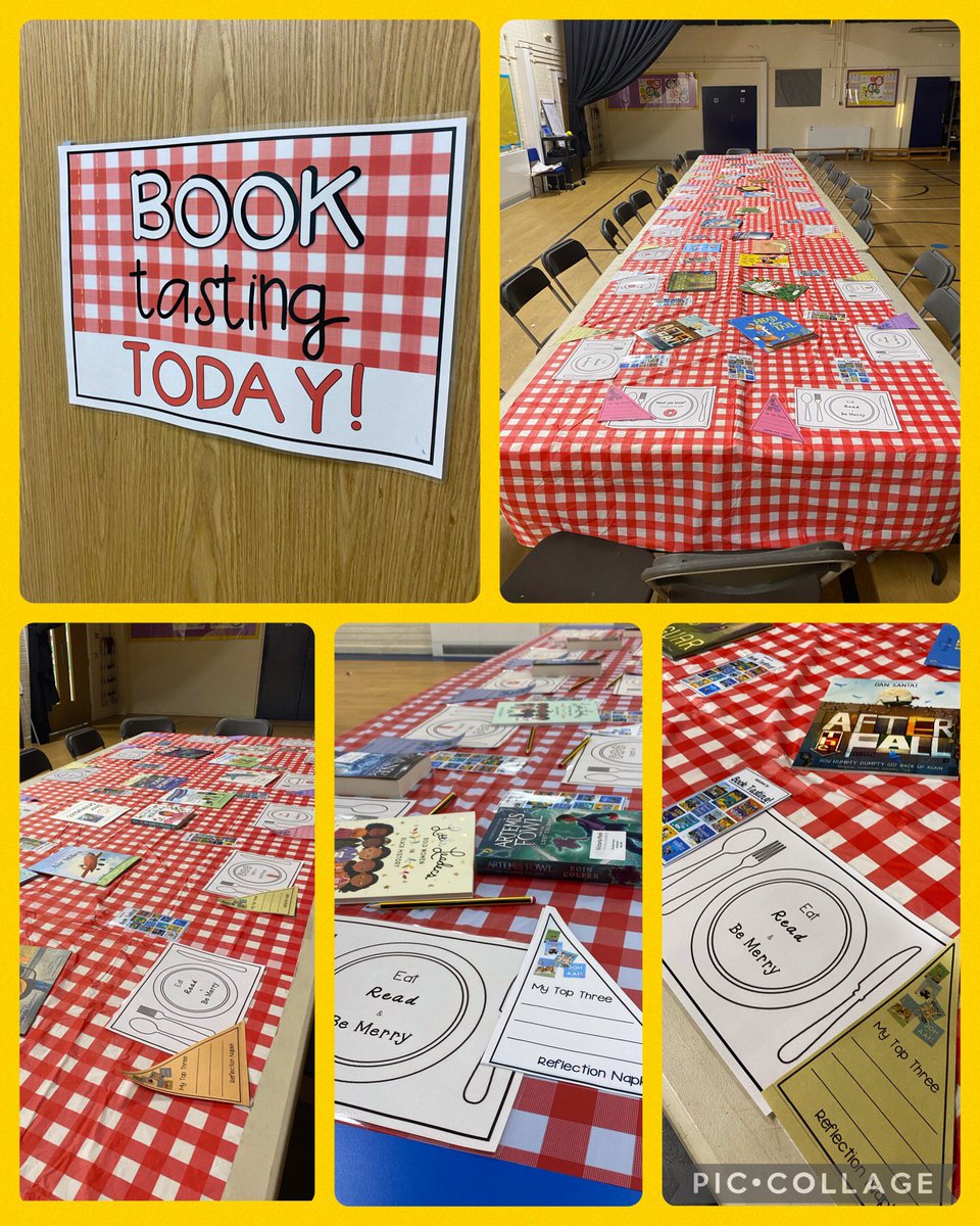We are ready for book tasting! Pupils will be exploring a range of books linked to our Trust Values #WorldBookDay2024 📚 @VicParkAcademy @VicAcademies @MisterReed81