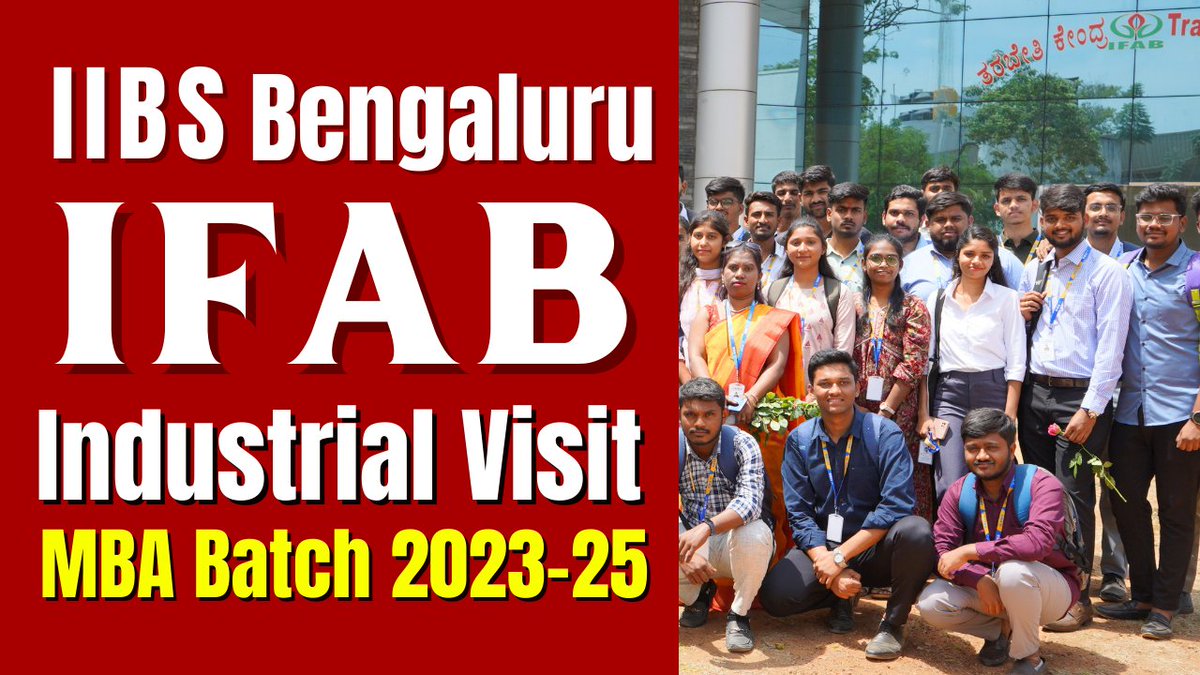 iibsonline's tweet photo. IIBS Bengaluru | IFAB Industrial Visit | MBA Batch 2023-25 | IIBS College: https://t.co/E7gI9hzSiE
#IFAB #IndustrialVisit #MBAJourney #IIBS #Bschool #PGDM #Management #flowerpackaging #MakeASmaterChoice #supplychain #management #logistics #bangalore #FlowerShowInternational https://t.co/anrTrf9Chk