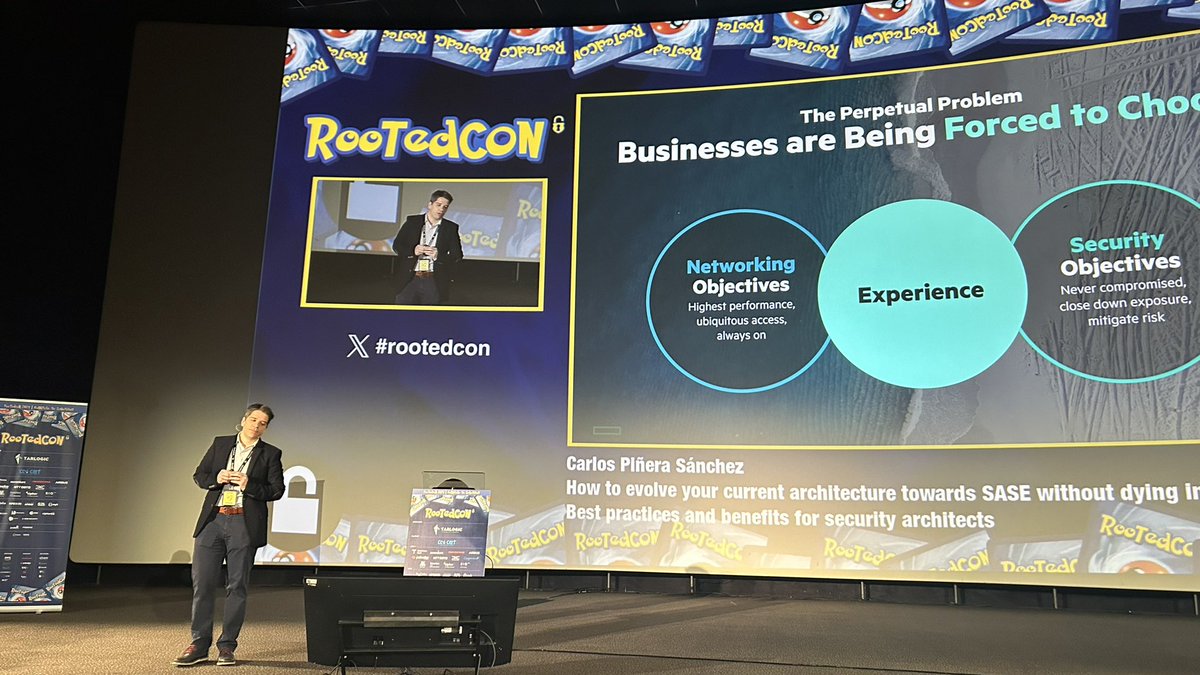 omarbv's tweet image. Enjoying #RootedCON. Here we go!