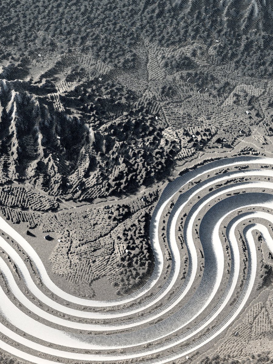 I was already asleep when the team announced the winners of our contest. 😴I went through all the seeds you posted, and I loved so many of them that we decided to give two awards.

Today, I want to congratulate <a href="/0xBogdan/">Bogdan</a> for finding an output with a natural landscape torn by a