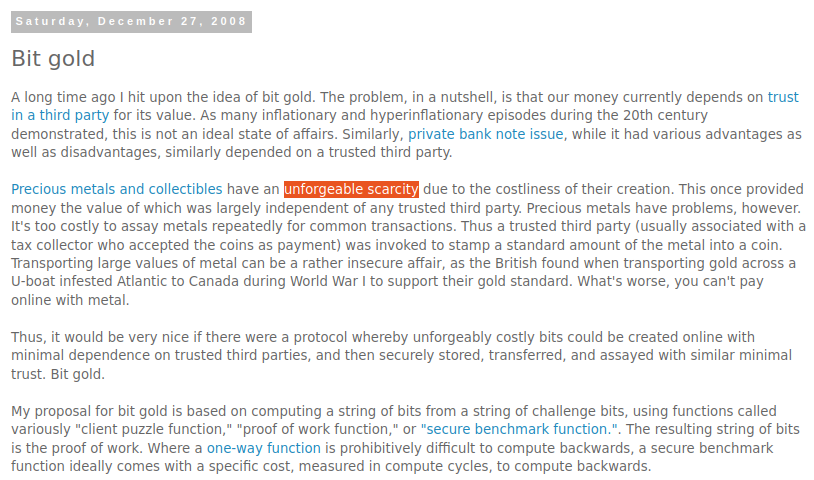 100trillionUSD's tweet photo. If you want to understand scarcity, proof of work and bitcoin, read these two 2008 Szabo articles:
https://t.co/Js3Gi3tcJP
https://t.co/bAIe9RmQSh https://t.co/EJGiAHUlEa