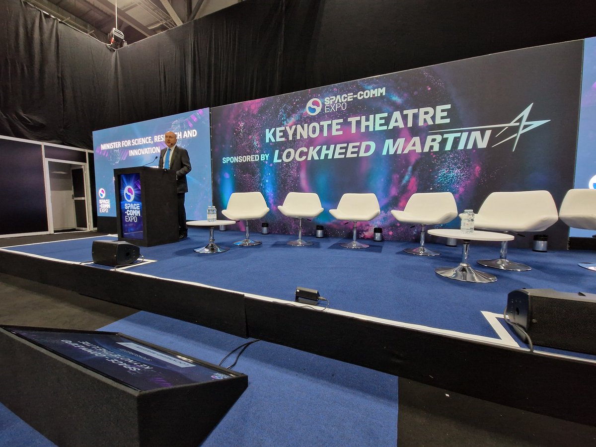 @griffitha launches the Space Industrial Plan this morning. Great to be here for @SPace_A_Network

#SpaceCommExpo24 #sip