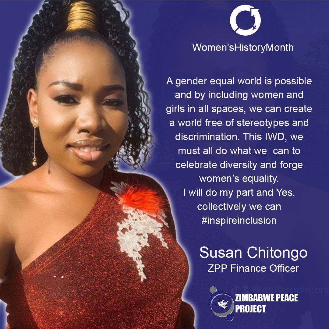 #iwd2024 Today we celebrate Susan, our Finance Officer. Susan, herself a strong woman and dynamic is committing to doing her part to ensure other women are #inspired and #included and are accorded equal opportunities in the communities they live in #inspireinclusion