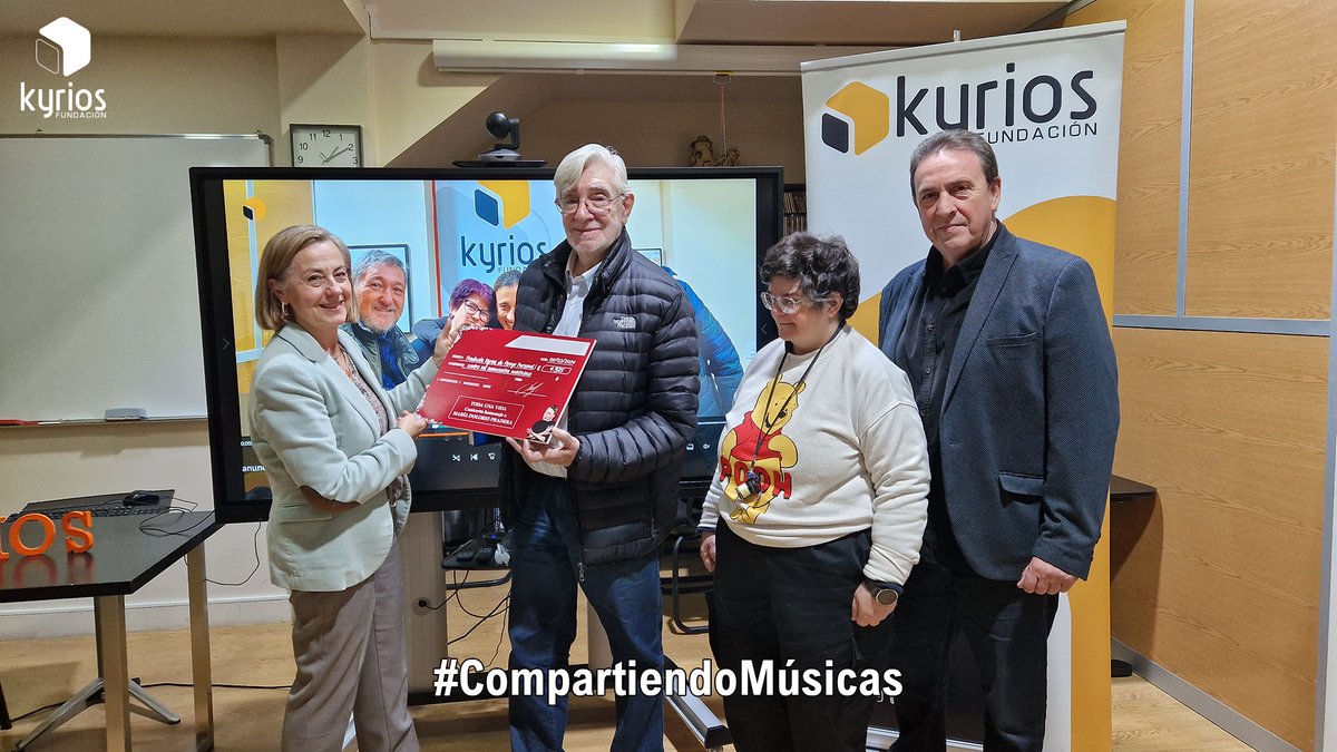 Fundación Kyrios de Apoyo Personal (@ftkyrios) on Twitter photo Hemos recibido la donación del concierto homenaje a Mª Dolores Pradera organizado por <a href="/festiestrellas/">El Festival de las Estrellas</a>. Gracias a Fernando y a Antonio por vuestra solidaridad y apoyo. Noticia completa abajo👇 #SoyDeKyrios #HablamosDeInteligenciaLímite #CompartiendoMúsicas
ftkyrios.org/index.php/actu… Hemos recibido la donación del concierto homenaje a Mª Dolores Pradera organizado por <a href="/festiestrellas/">El Festival de las Estrellas</a>. Gracias a Fernando y a Antonio por vuestra solidaridad y apoyo. Noticia completa abajo👇 #SoyDeKyrios #HablamosDeInteligenciaLímite #CompartiendoMúsicas
ftkyrios.org/index.php/actu…