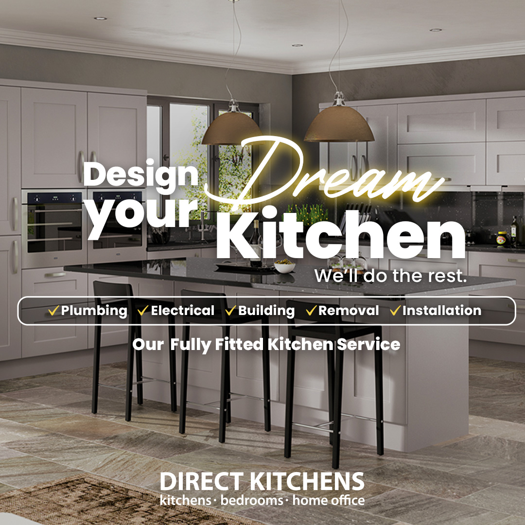 Design your dream kitchen and we'll do the rest! 💭🤩 With our fully fitted kitchen service, we can provide all your plumbing, electrical, building, removal and installation requirements - so you don't have to! ➡️ bit.ly/3U4S67s #KitchenDesign #SheffieldIsSuper