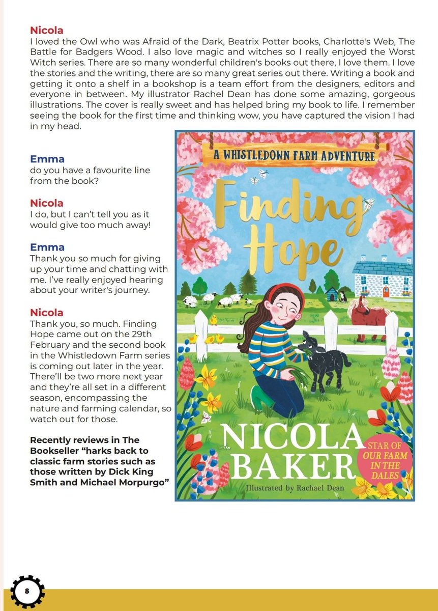 TYoungstock's tweet photo. As part of #WorldBookDay we featured two amazing authors for our latest issue (out now)

@mrsnicolabaker has just released her debut book Finding Hope
 @farmgirlwriter Helen Peters beautiful book A Sheepdog Called Sky, are both available now

We love reading

#readingforpleasure https://t.co/pwSpTjR9Fk