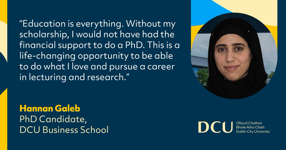 Breaking down barriers, one donation at a time. Support DCU Excellence and Opportunity today, and see your generosity create a pathway to success for students like Hannan. Let’s open doors together.dcu.ie/donate #ExcellenceAndOpportunity