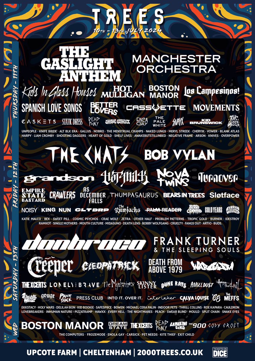 DON BROCO (@donbroco) on Twitter photo Coming out of writing hibernation for one big show this summer. Catch us headlining <a href="/2000trees/">2000trees Festival</a> on Saturday night 🌳 Coming out of writing hibernation for one big show this summer. Catch us headlining <a href="/2000trees/">2000trees Festival</a> on Saturday night 🌳