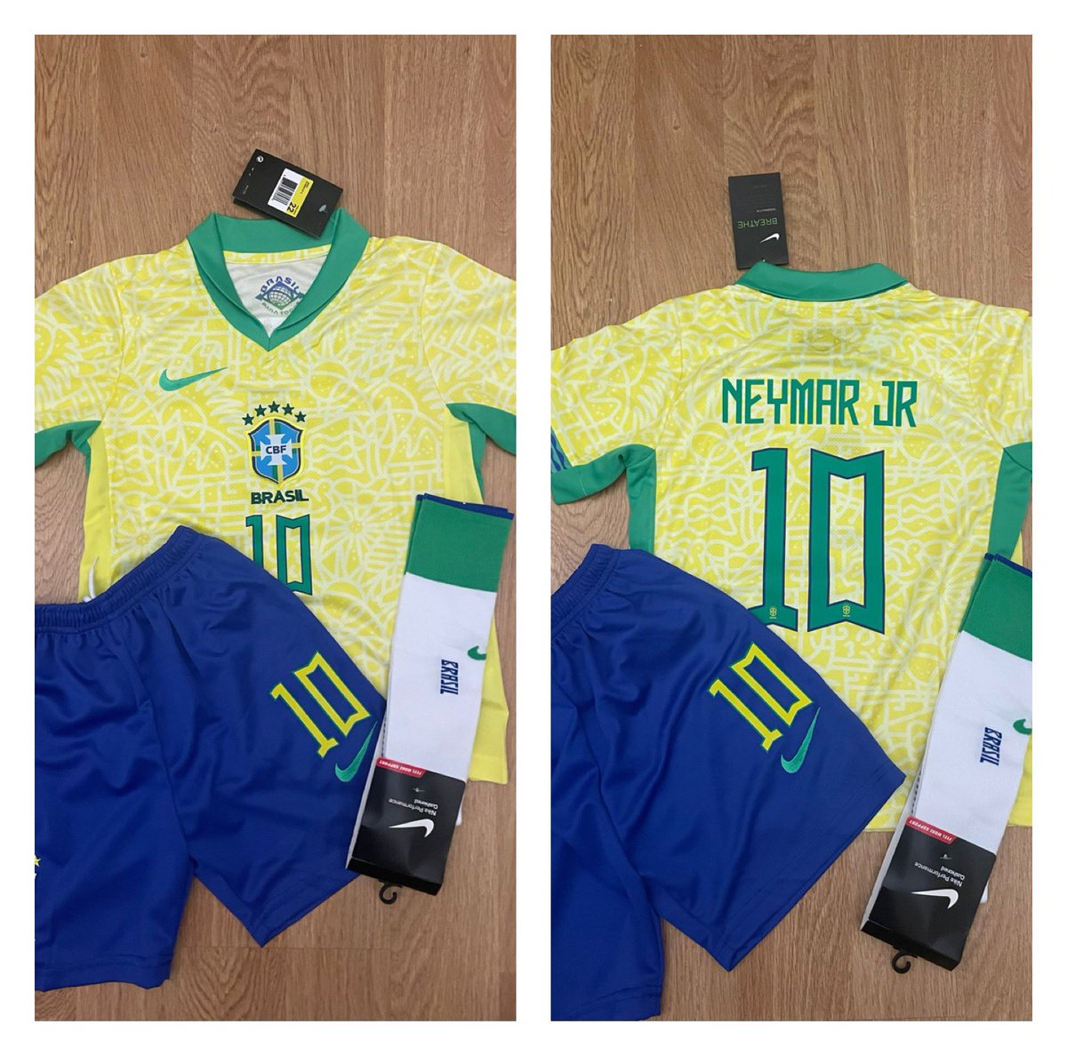 AMKitDesigns's tweet image. Brazil Home kids and Adults available