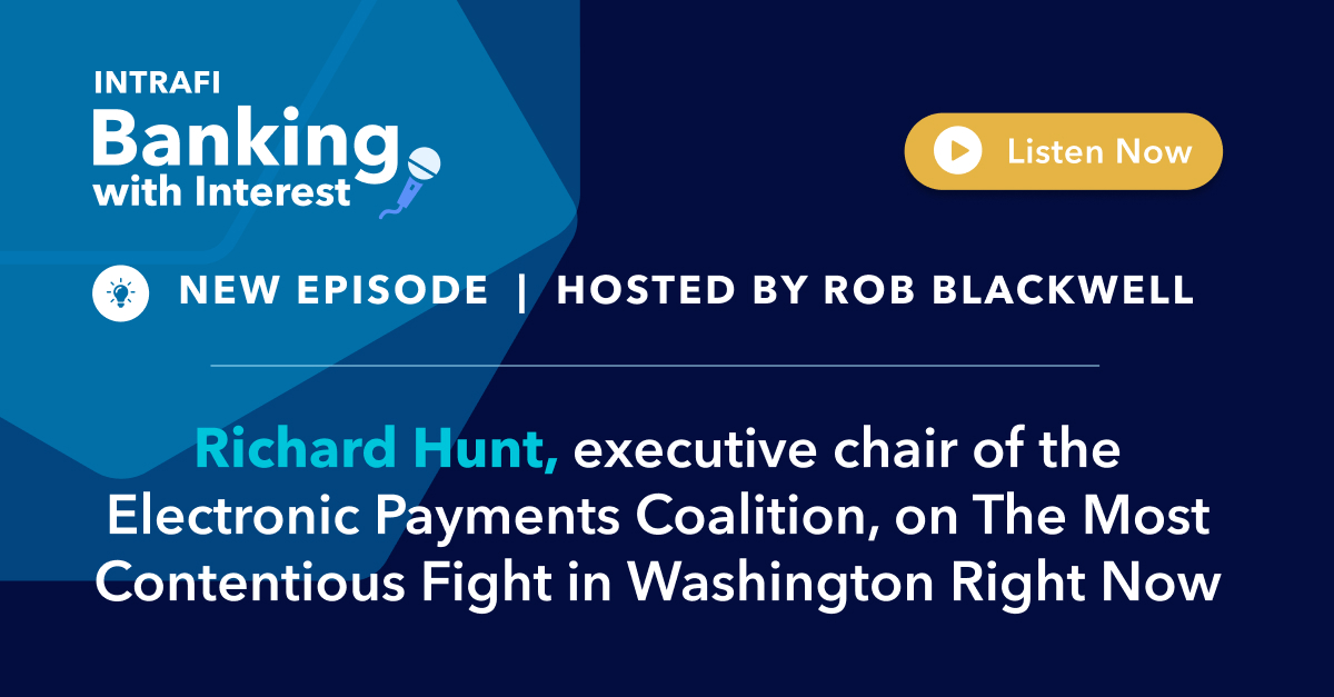 Richard Hunt (@cajunbanker), exec chair of @EPC_Updates, discusses the battle over Capital One buying Discover, how it ties into the Durbin amendment’s restrictions on debit interchange fees, and why the fight over another Durbin proposal is so heated. ►bankingwithinterest.libsyn.com/the-most-conte…