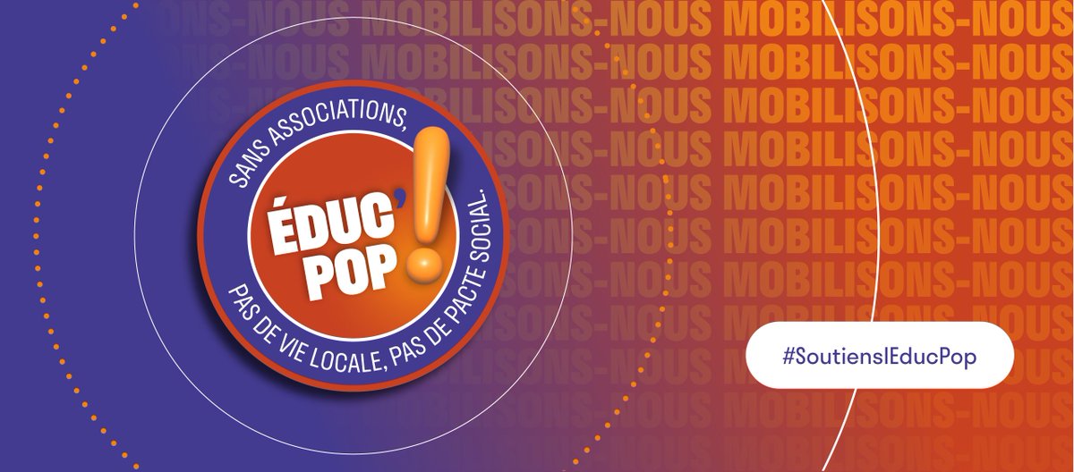 #SoutienslEducPop
3️⃣ semaines de campagne, plus de 2500 signatures ! C'est un pas significatif vers notre objectif de 3000 signatures. Unissons nos voix pour défendre nos associations. 📢
#Associations: pour signer l'appel c'est ici: lnkd.in/efaTnMJz✨