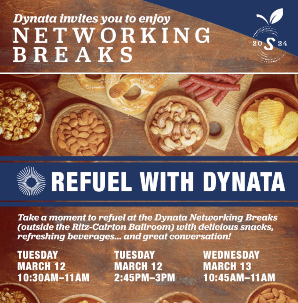 Refuel during SampleCon at @Dyanta's Networking Breaks
mailchi.mp/samplecon/2024…
 
#mrx #newmr #marketresearch #restech #consumerdatainsight #samplecon