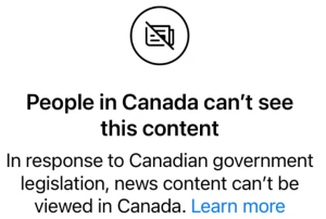RSA_Observer's tweet photo. WTF is happening in Canada? I open a link about "Canada Moves to Ban Christianity – Changes to Bill C-367" and this is what I see. https://t.co/SRfJVzt9gq