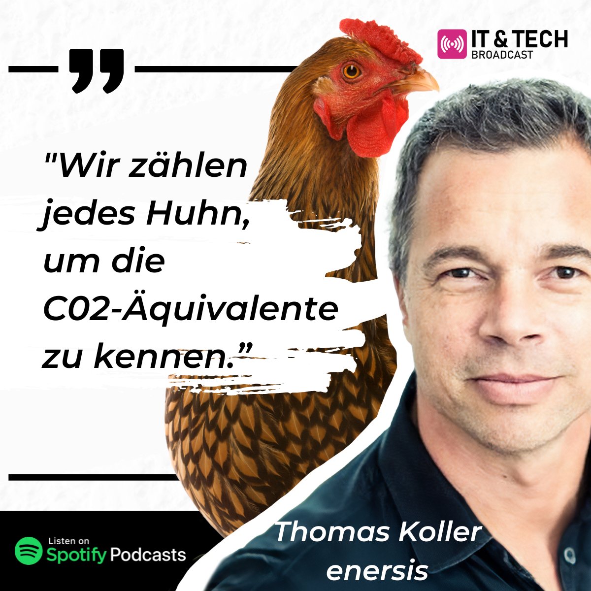 Energiewende einfach machen | #02 Thomas Koller, Geschäftsführer enersis, im Podcast Interview bei #ITundTECH LIVE aus dem Interview: Holger Winkler: „Also, es geht nicht darum, wie viel CO₂ wirklich vor Ort ist, sondern wie viel vor Ort erzeugt wird?“ Thomas Koller: „Exakt.…
