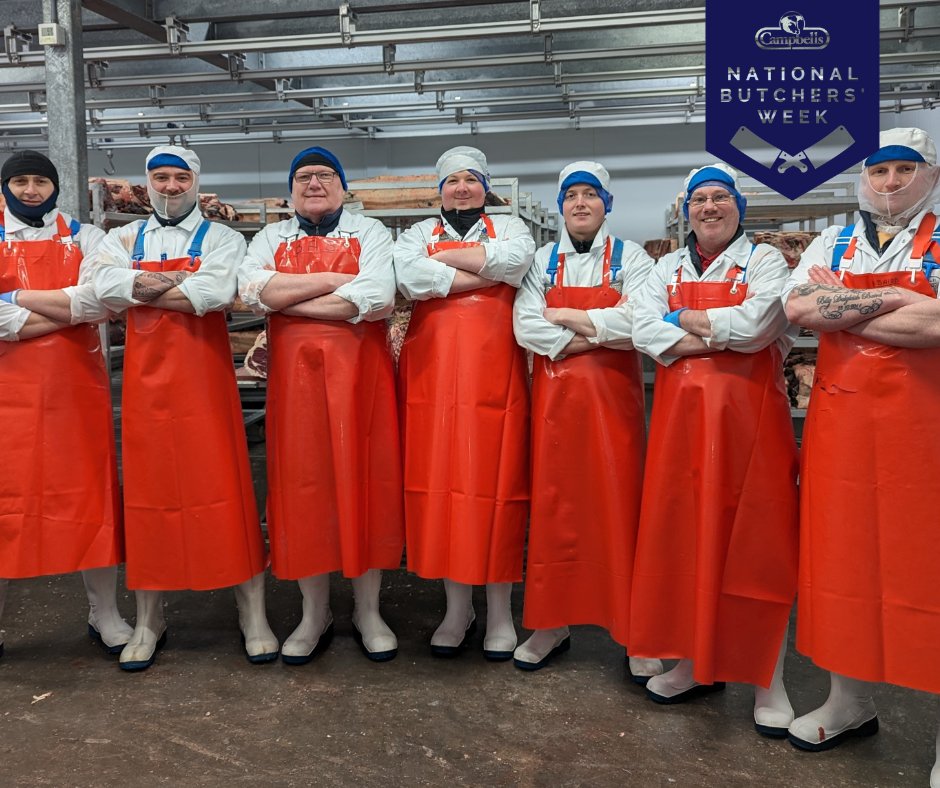 campbellsonline's tweet photo. #NationalButchersWeek has come to an end for 2024.
This week has been all about recognising butchers who fill our tables with quality cuts and flavours!
These skilled craftsmen and craftswomen continue to bring expertise and passion to every cut πͺ
#ScottishButcherπ https://t.co/KLbBthISvX