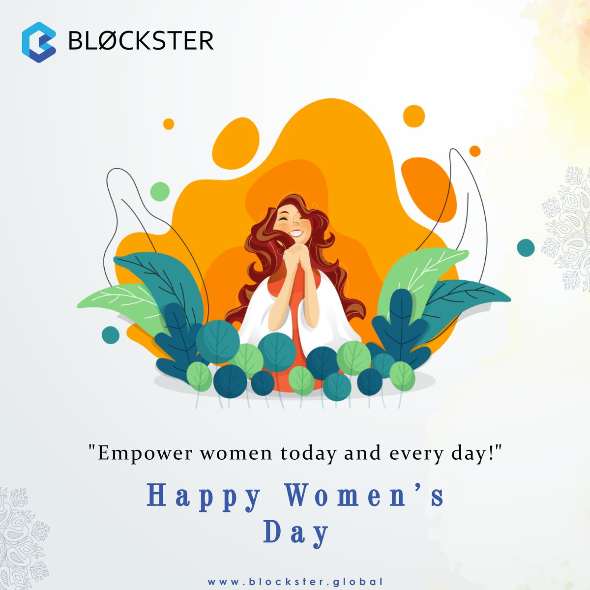 Happy Women's Day to the warriors, the nurturers &amp; the trailblazers!

Celebrating the fearless spirits &amp; unwavering determination of #women everywhere. At Blockster Labs, we're proud to empower women through technology.

#internationalwomensday #IWD2024 #womensday #SSI