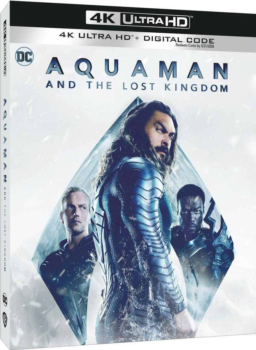 One king will lead us all. Follow us + RT to enter to #win a copy of #Aquaman and the Lost Kingdom, available March 12 on 4K Ultra HD!