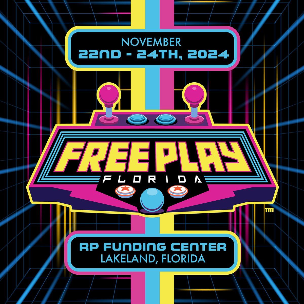 📣🕹️🤩Get ready for the ultimate Pinball, Arcade, and Retrogaming Experience because your favorite expo, Free Play Florida, is back this fall on November 22nd-24th! 

👉 Tickets: bit.ly/3T5DRB4

Visit our website for hotel info. 

#freeplayflorida #retrogamingexpo