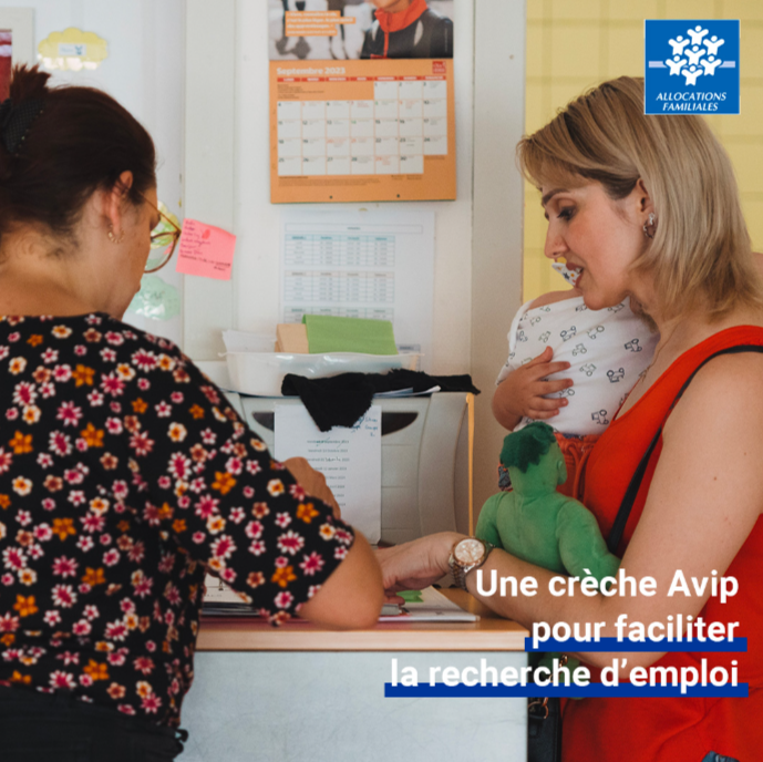 #Insertion #Enfance

Accompagner les parents en recherche d'emploi, c'est aussi leur proposer des solutions adaptées pour la garde de leurs enfants.

Découverte des crèches à vocation d'insertion professionnelle dans Vies de Famille :

caf.fr/allocataires/v…