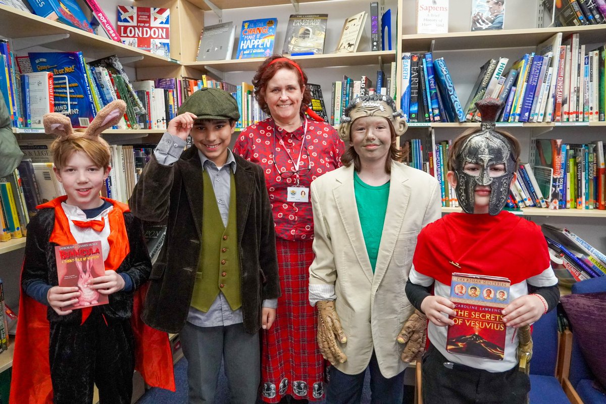 WestminsterUS's tweet image. When you’re convinced you’ve wandered into the Hogwarts Library, only to realise it’s actually #WorldBookDay! 📚✨ In the spirit of International Women’s Day and Women’s History Month, we’re raising our wands to celebrate female authors! 📖