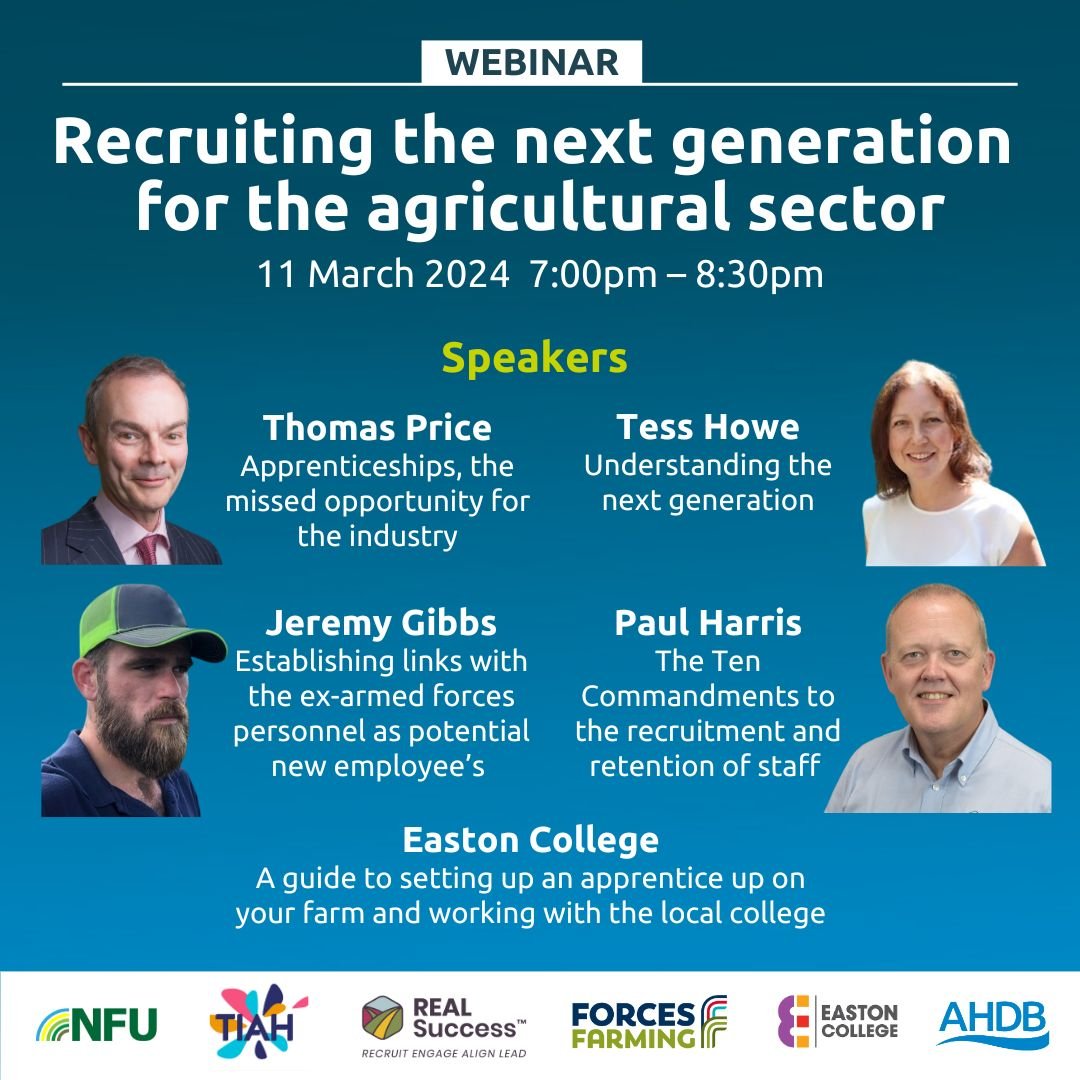 We have an upcoming webinar early next week on a key industry concern, a brilliant mix of speakers offering some possible alternatives. @TheAHDB @pigworldmag @NatPigAssoc @NFUtweets @TIAHnews @REALSuccess_net @ForcesFarming @eastoncollege lnkd.in/erTtEus4