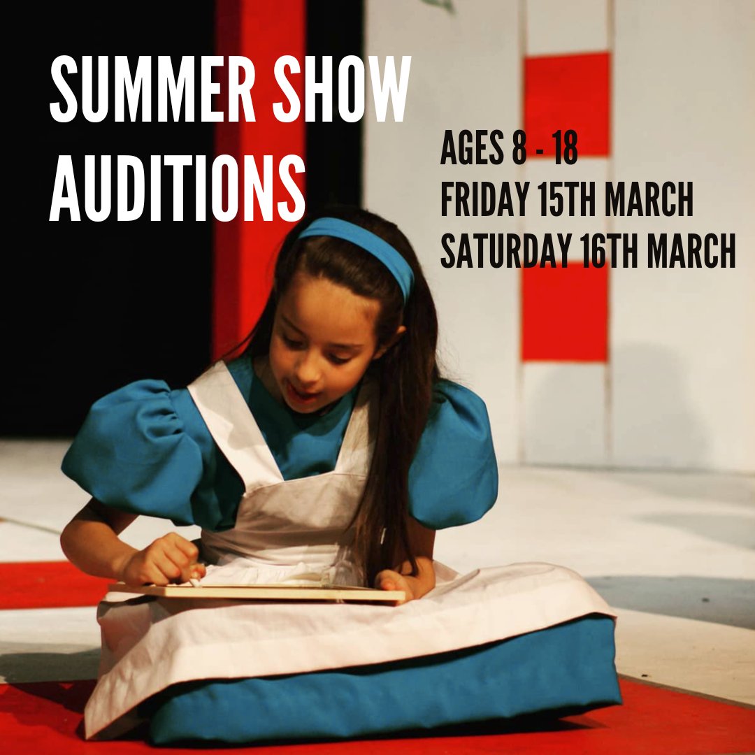 In celebration of #WorldBookDay we'd like to announce our Summer Show for 2024... Alice's Adventures in Wonderland! Our Summer Show is for G64 members 8-18 years old. Email us to sign up for auditions now! #Drama #YoungPeople #Putney #Theatre #YouthTheatre