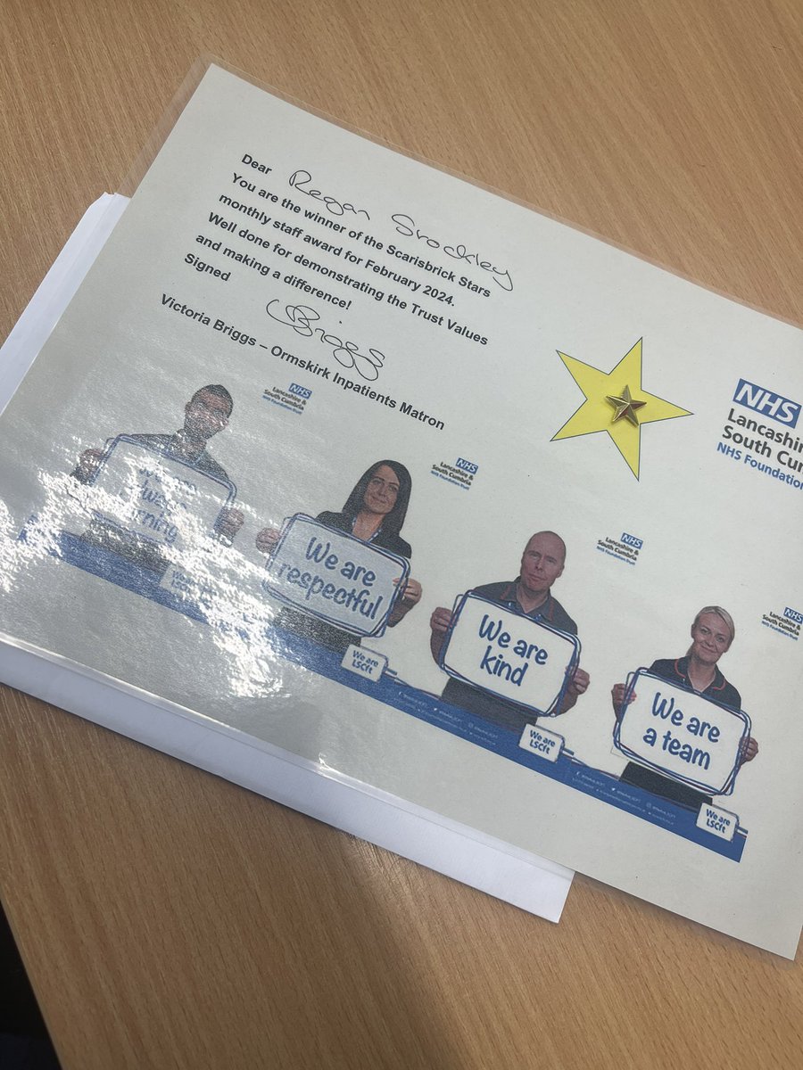 Well this was unexpected 🥺🥺 <a href="/LathomSuitePICU/">Lathom Suite Picu</a> <a href="/TeamOrmskirk/">Team Ormskirk Inpatients</a> <a href="/AbiHiltonNHS/">Abi Hilton</a> <a href="/johnarnold1306/">John Arnold</a>