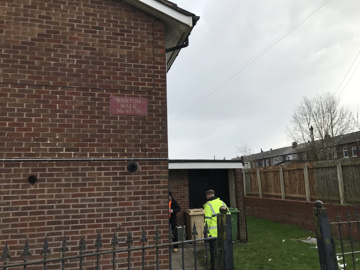 Farnworth incident: residents here say Barton Walk has attracted ‘trouble’ over the years but nothing this bad. They report strangers coming and going at all hours