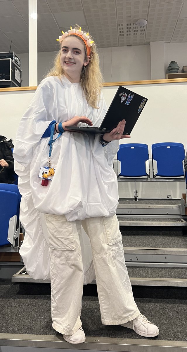 Today we have marked World Book Day 2024 with some amazing costumes, well done Miss Gibbs for your amazing version of the ghost of Christmas past from A Christmas Carol. #excellence #pride