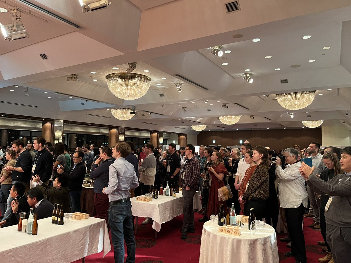 We had a great time at the banquet! #bls8tokyo