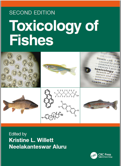 KriWillett's tweet photo. The day is here! Our book Toxicology of Fishes is out! I'm thankful for our many chapter coauthors and especially my friend and coeditor #NeelAluru ISBN 9780367749972 Please check it out #Etox https://t.co/SQBfRSjg54