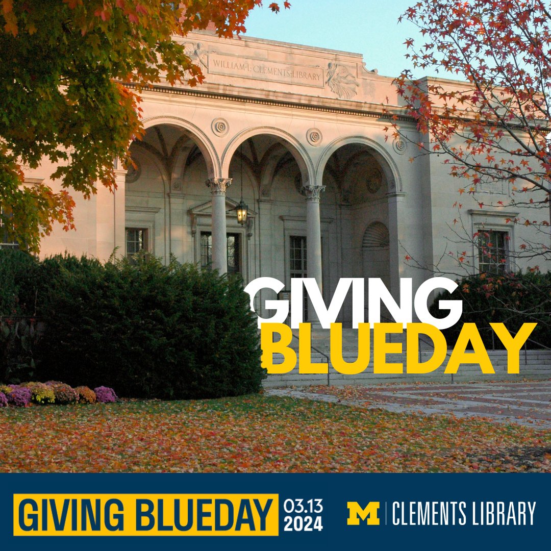 UM Clements Library tweet media