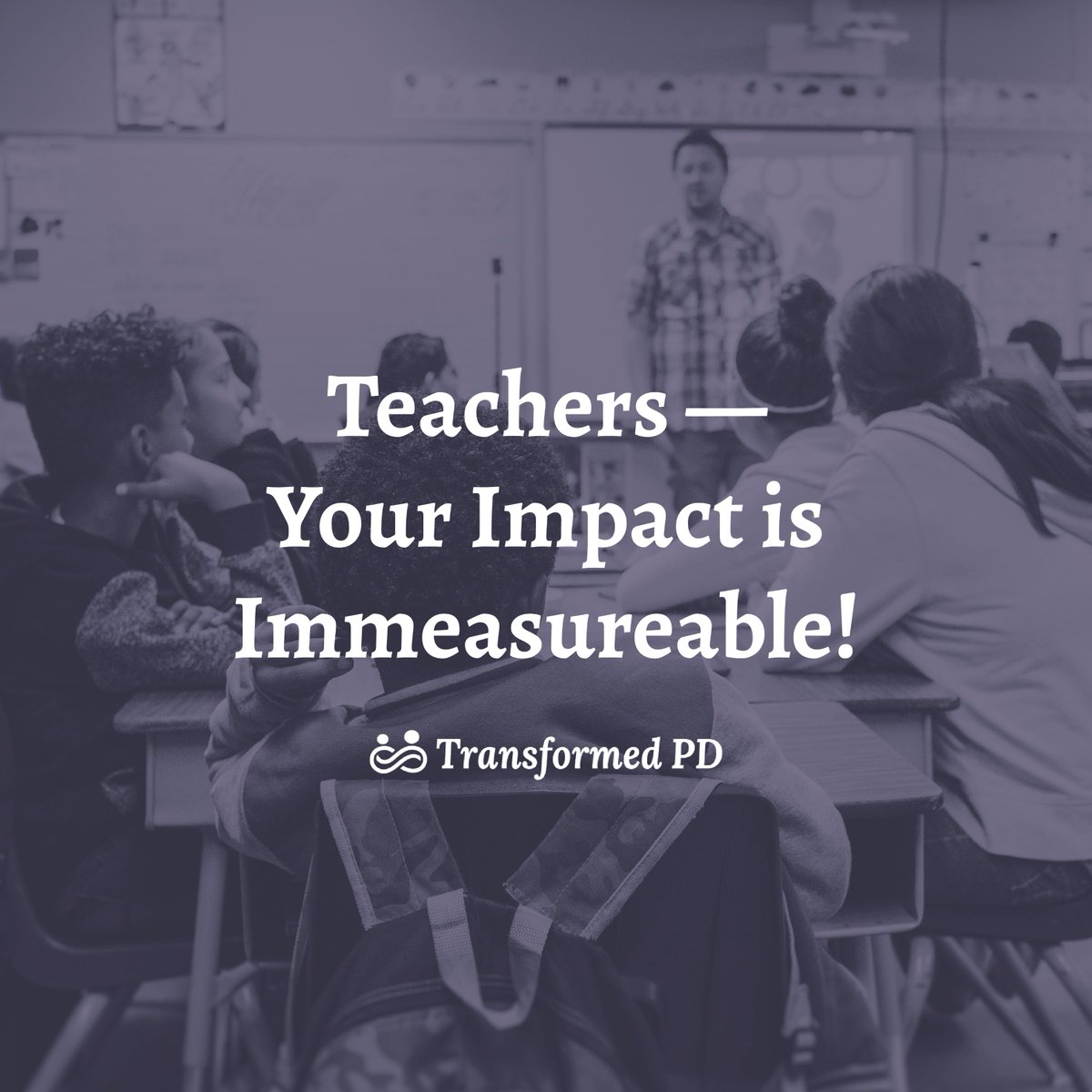TransformedPD's tweet image. Educators, you are leaving a lasting and eternal impact! Thank you for sharing the love of Christ in your classrooms each day. 

What teacher made the biggest impact in your life?