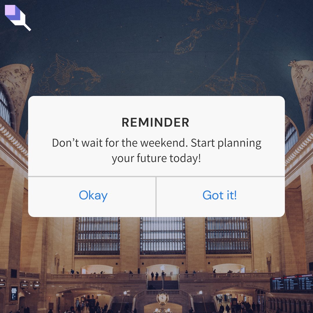 Happy Thursday!✨📣

Quick reminder to start planning your future today to secure your legacy🌟

Click the link in our bio to get started!

#thursdaymorning #ThursdayMotivation #ThursdayThoughts #RetirementPlanning #Finance #financialplanning #Motivation #NewYorkCity