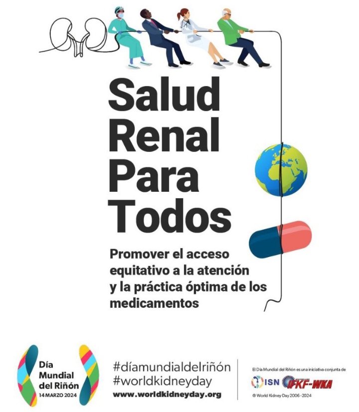 CauleNefro's tweet photo. Sólo falta una semana. El próximo 14 de Marzo #diamundialdelriñón #SaludRenalParaTodos https://t.co/3J4bHYxhC0