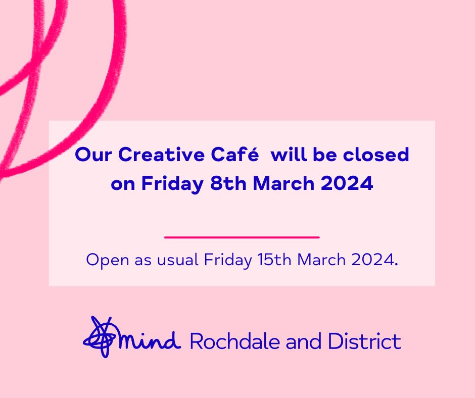 Rochdale and District Mind (@RochdaleMind) on Twitter photo 2024-03-07 14:53:30