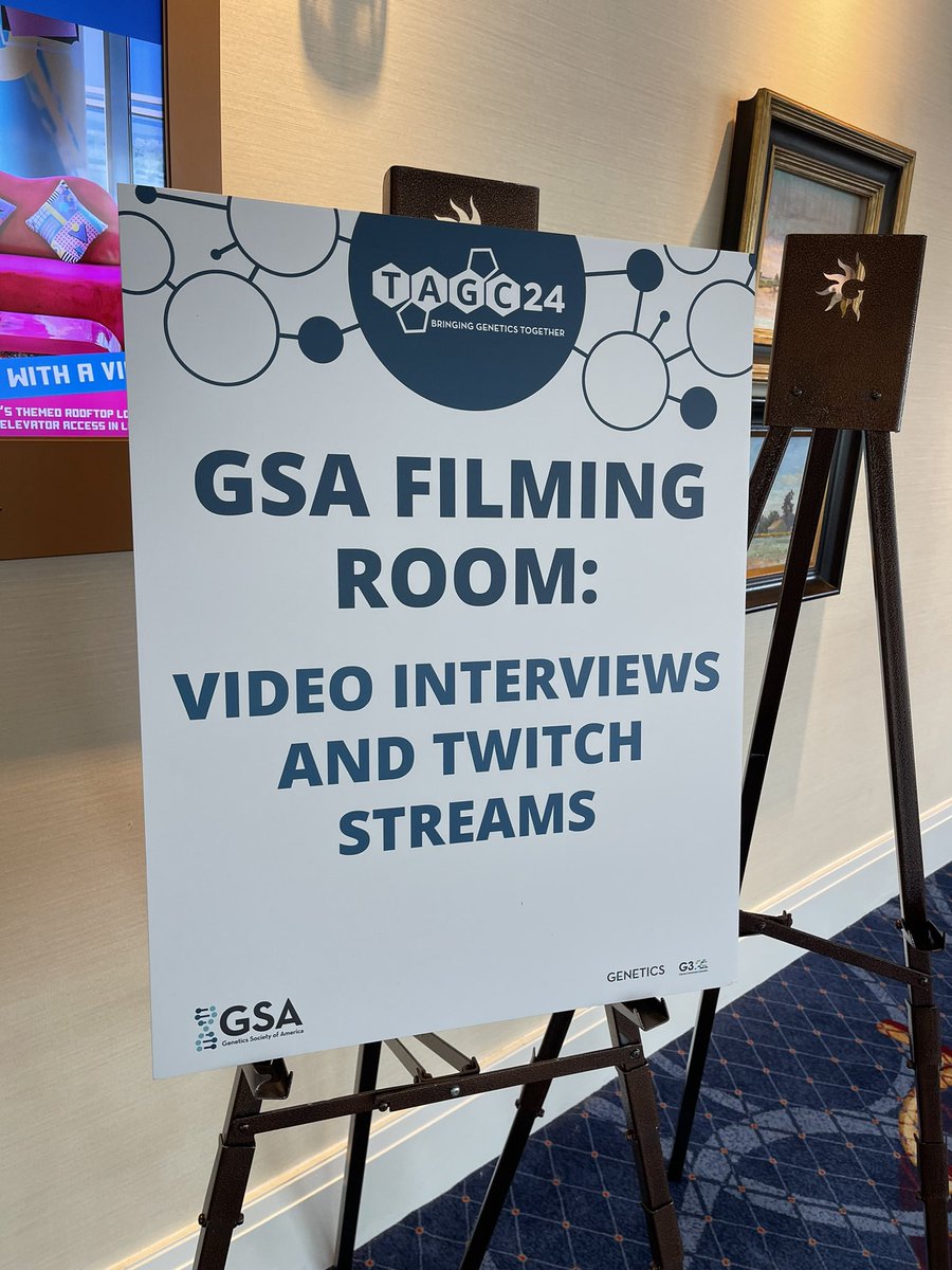 Couldn’t make it to #TAGC24? Maybe your social battery is a little low and you’d like to hear about some cool science from the comfort of your room. Join us live daily on <a href="/GeneticsGSA/">Genetics Society of America</a> twitch for live experiments, interviews, and more!

Twitch.tv/geneticsGSA