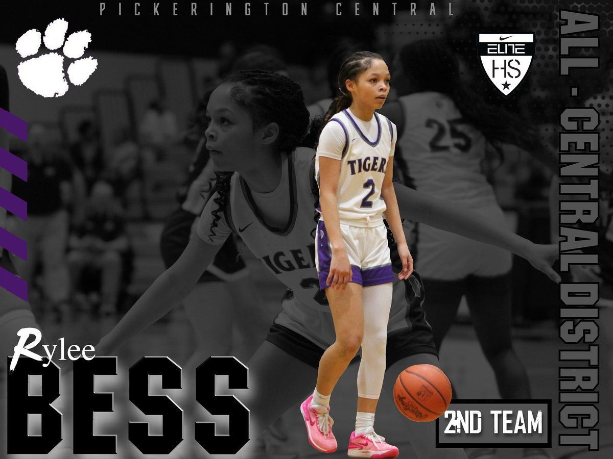 All Central District Honors 💜🏆 

Congratulations to our ‘25 PG <a href="/Rylee_Bess21/">Rylee</a>