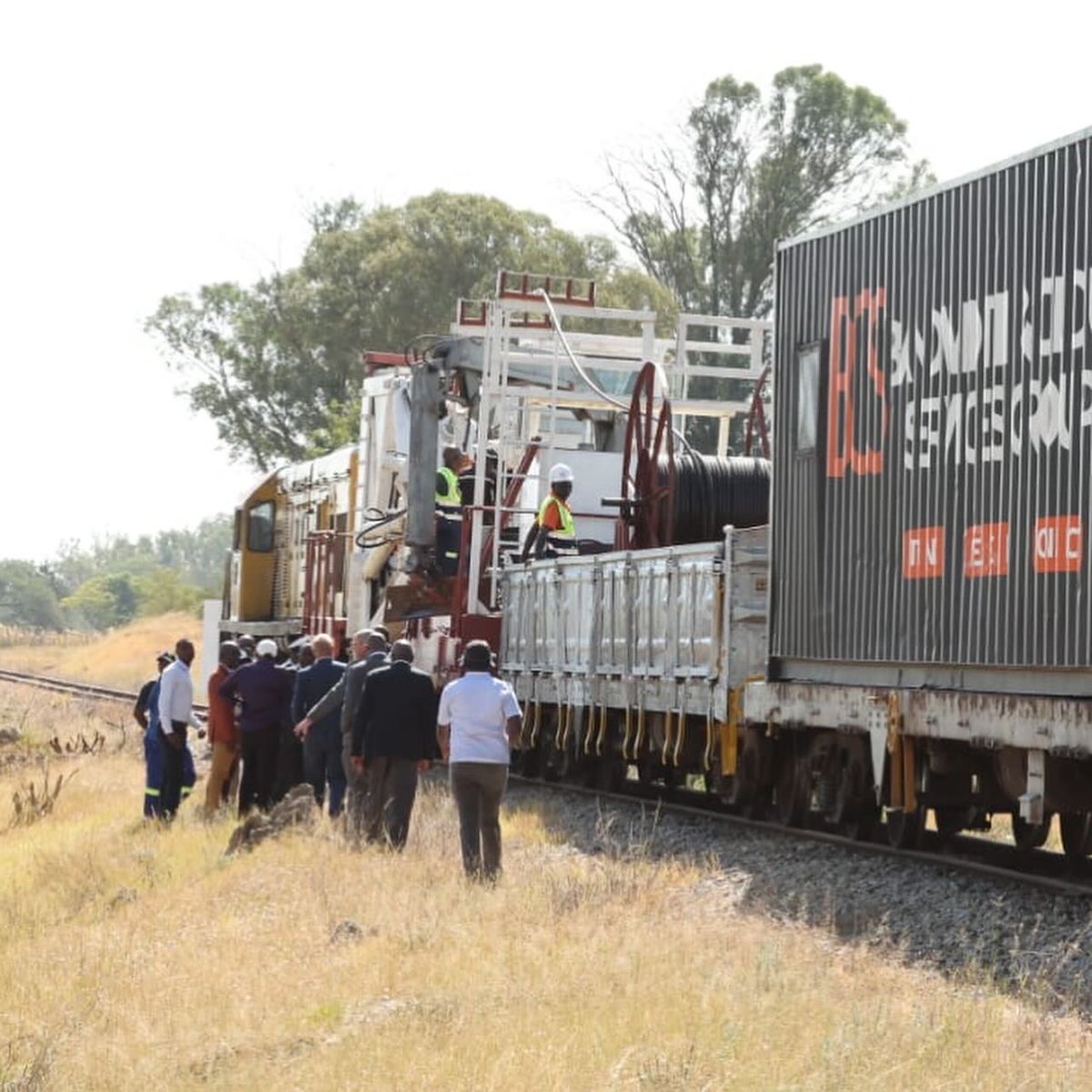 I am excited to launch the second phase of our national rail fiber optic project, enhancing connectivity across Zimbabwe and Africa. We're positioning Zimbabwe as a hub for internet services on the continent. Proud to partner with Brandwidth and Cloud Services Group.