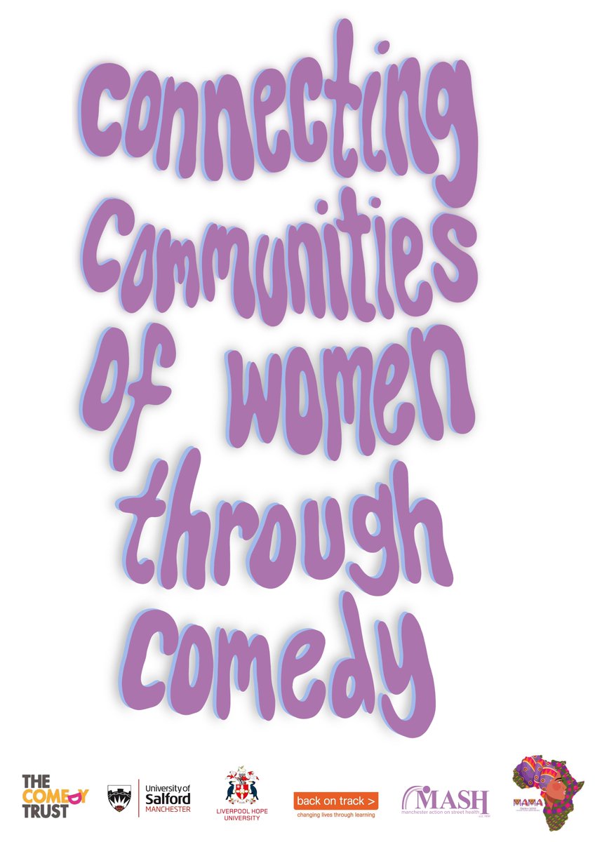 Happy #InternationalWomensDay - tonight is the culmination of our latest Comedy for Social Change Project. We have been working in conjunction with @SalfordUni & @LiverpoolHopeUK - Connecting Communities of Women Through Comedy. Break a leg!