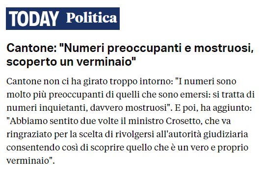 laltrodiego's tweet photo. #Dossieraggio
Raffaele #Cantone in audizione: "Grazie al ministro Crosetto è stato scoperto un vero e proprio verminaio." https://t.co/sn3TgZCr6Q