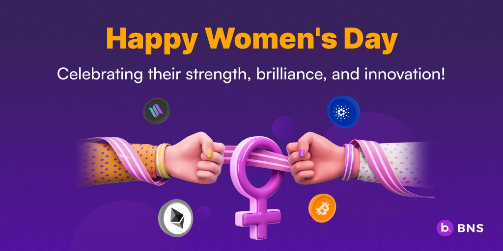 Today, we raise our voices to celebrate the remarkable women shaping the landscape of #crypto with their unparalleled strength, brilliance, and innovation.

#HappyWomensDay